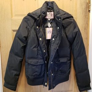 NWT Juicy Couture Puffer Jacket Hooded